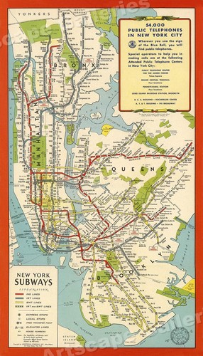 1951 new york city - 1951, subway