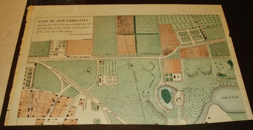 1742 new york map part - 1742,